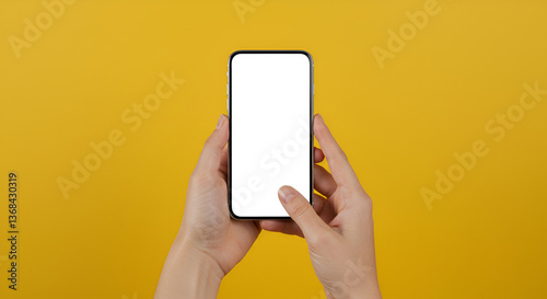 woman holding a tablet hp