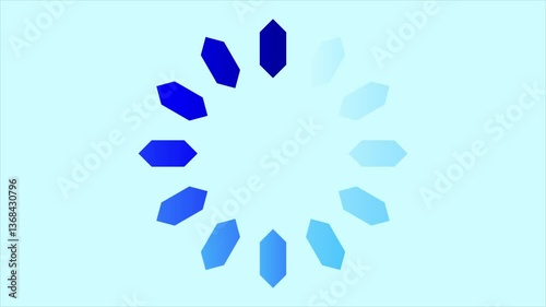 Geometric Loading Screen Animation Pack : Crystal Loading Screen