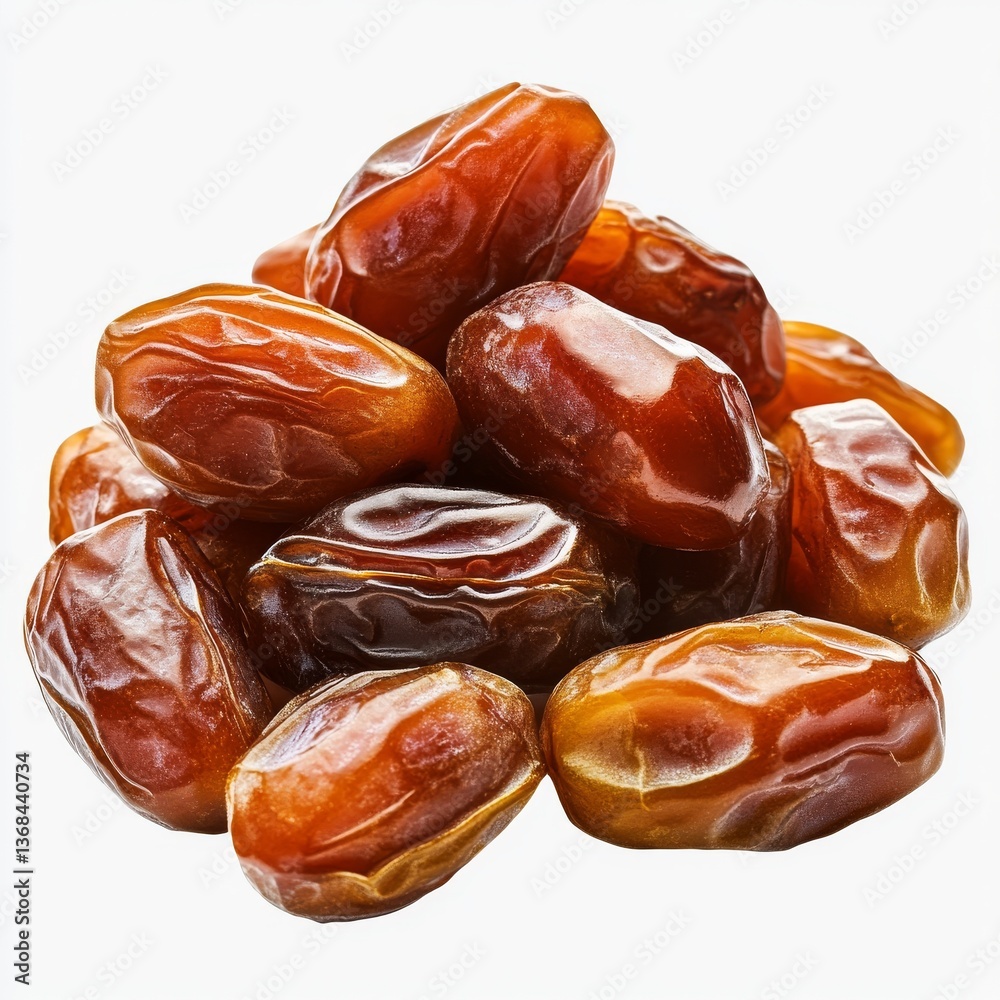 Pile of Delicious Medjool Dates: A Close-Up View of Sweet and Healthy Middle Eastern Fruit Treats Pile of Delicious Medjool Dates: A Close-Up View of Sweet and Healthy Middle Eastern Fruit Treats