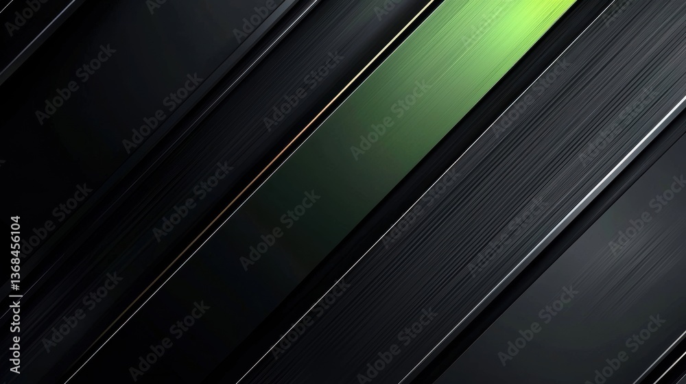 Obraz premium Background black and green dark are light with the gradient is the Surface with templates metal texture soft lines tech gradient abstract diagonal background silver black sleek.