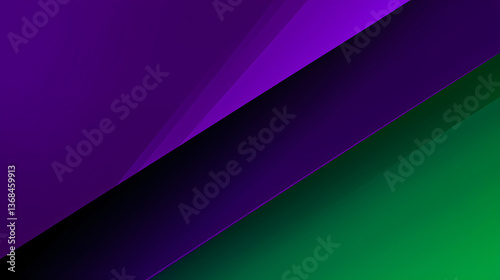 A smooth diagonal gradient background with a blend of green and violet purple, creating a calming aesthetic.

