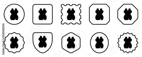 Editable cocktail dress vector icon. Clothing, fashion, apparel. Part of a big icon set family. Perfect for web and app interfaces, presentations, infographics, etc