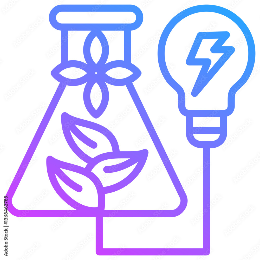 Energy and Natural Resources Icon Symbol Outline Gradient Energy and Natural Resources Icon Symbol Outline Gradient