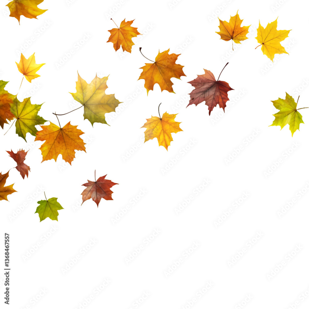 Fototapeta premium autumn leaves background