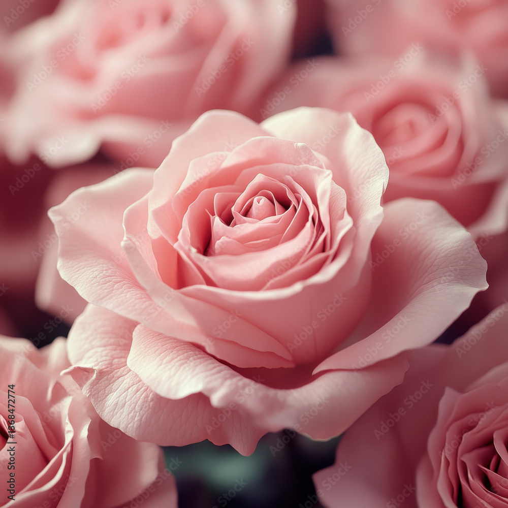 Vibrant pink roses arranged artfully against a soft blurred background, creating a colorful and elegant wallpaper suitable for any setting. Vibrant pink roses arranged artfully against a soft blurred background, creating a colorful and elegant wallpaper suitable for any setting.