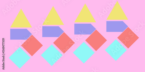 grouped colors, pattern of colors, bold colors put together