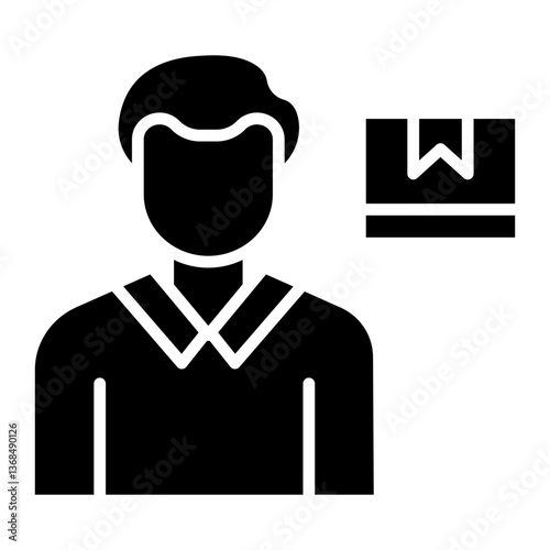 Recipient Man Icon