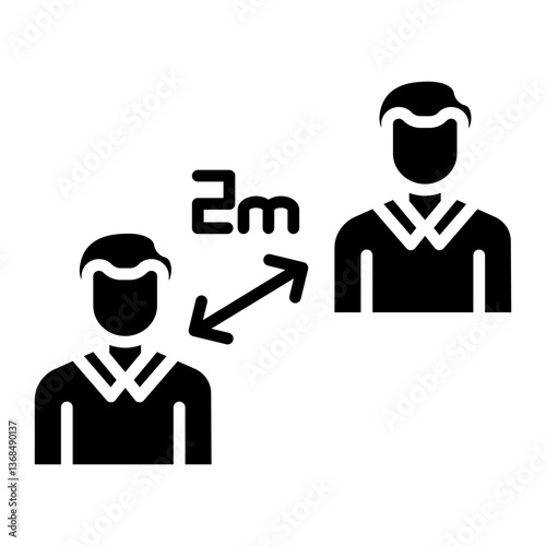 Social Distancing Icon