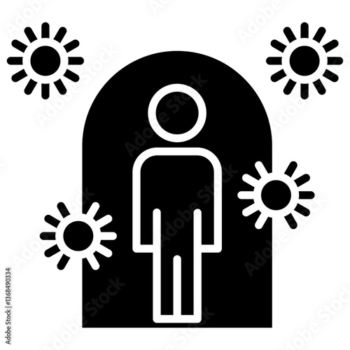 Social Isolation Icon