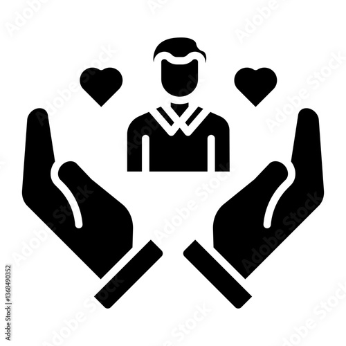 Volunteer Caregiver Icon