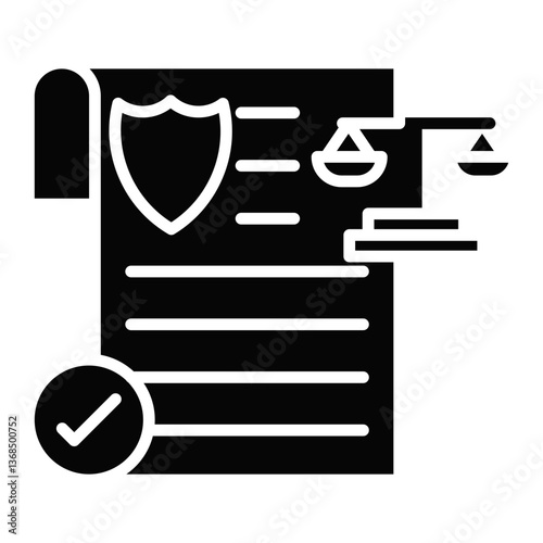 Legal Compliance Icon