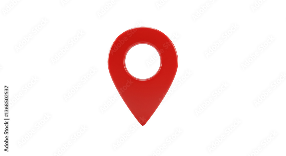 Red location pin graphic Red location pin graphic