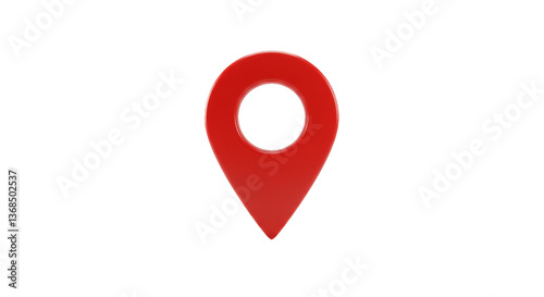 Free Download Red location pin graphic - GFXLoad