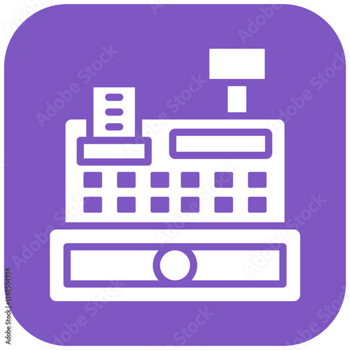 Cashier Machine Icon