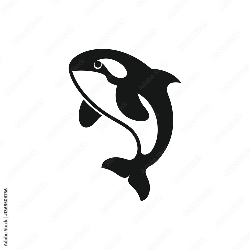 Naklejka premium vector image of a fish