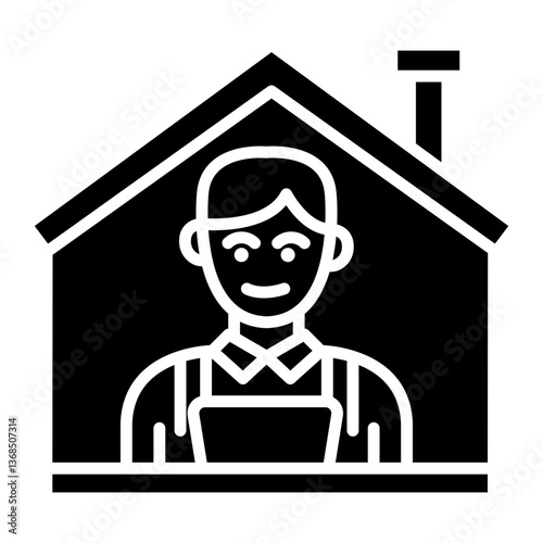 Remote Work Icon