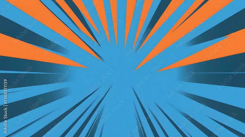 Obraz premium Grunge sunburst background. Comic rays background. Abstract comic rays background. Comics rays background. Summer backdrop illustrations.