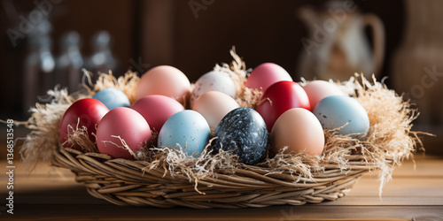 Fun and Colorful Easter Design for Kids & Family Themes