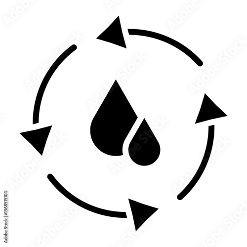 Recycled Water Icon