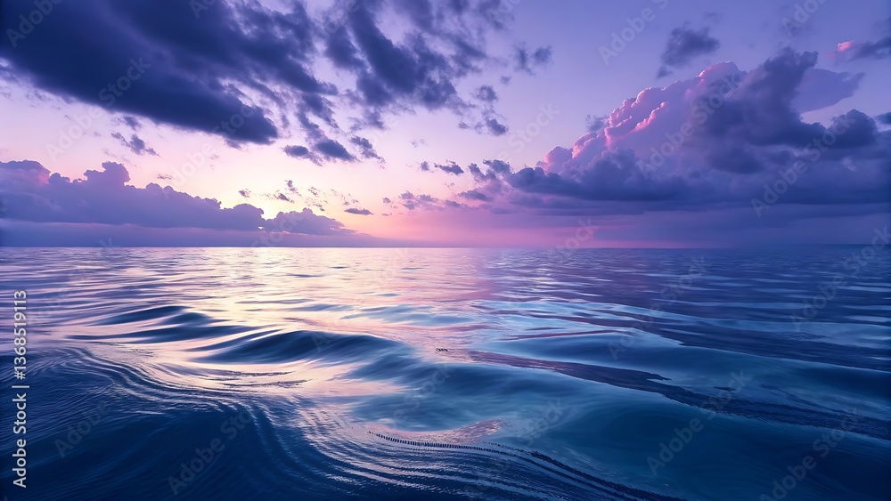 Obraz premium sunset over the ocean