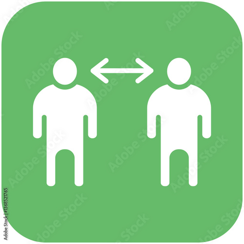 Social Distancing Icon