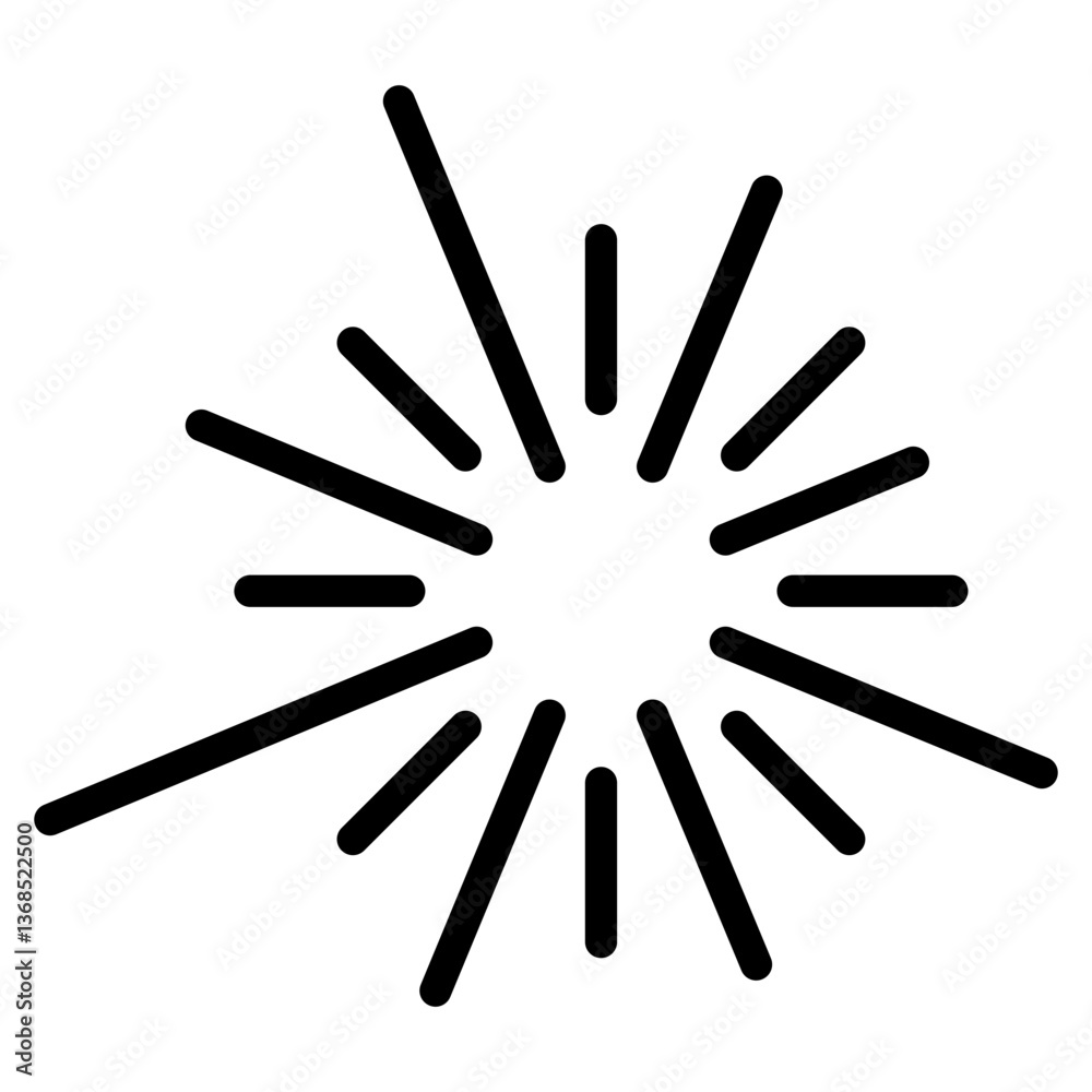 Sunburst Icon Sunburst Icon