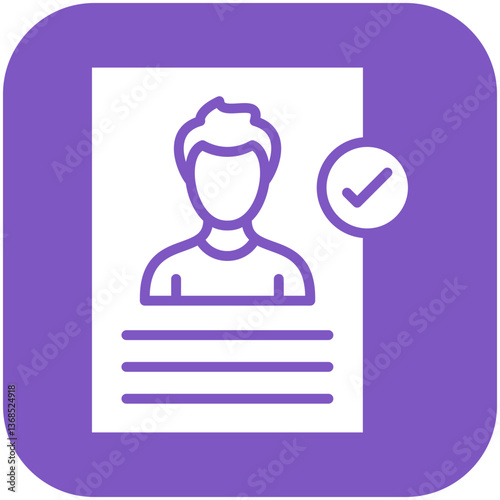 Job Candidate Male Icon
