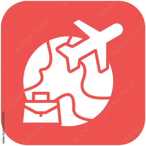 Business Trip Icon