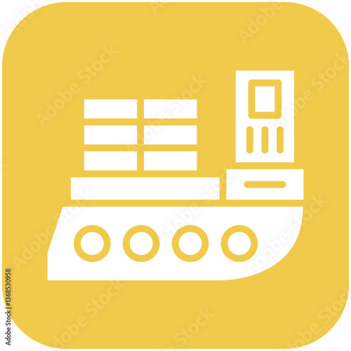 Cargo Barge Icon