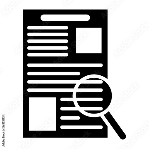 Investigative Reporting Icon
