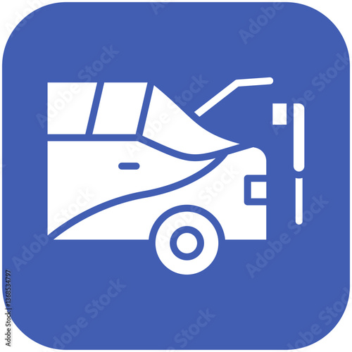 Car Trunk Cleaning Icon