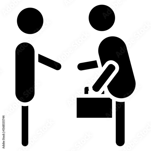 Handing Over Icon
