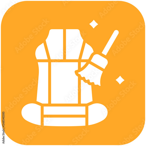Car Seat Cleaning Icon
