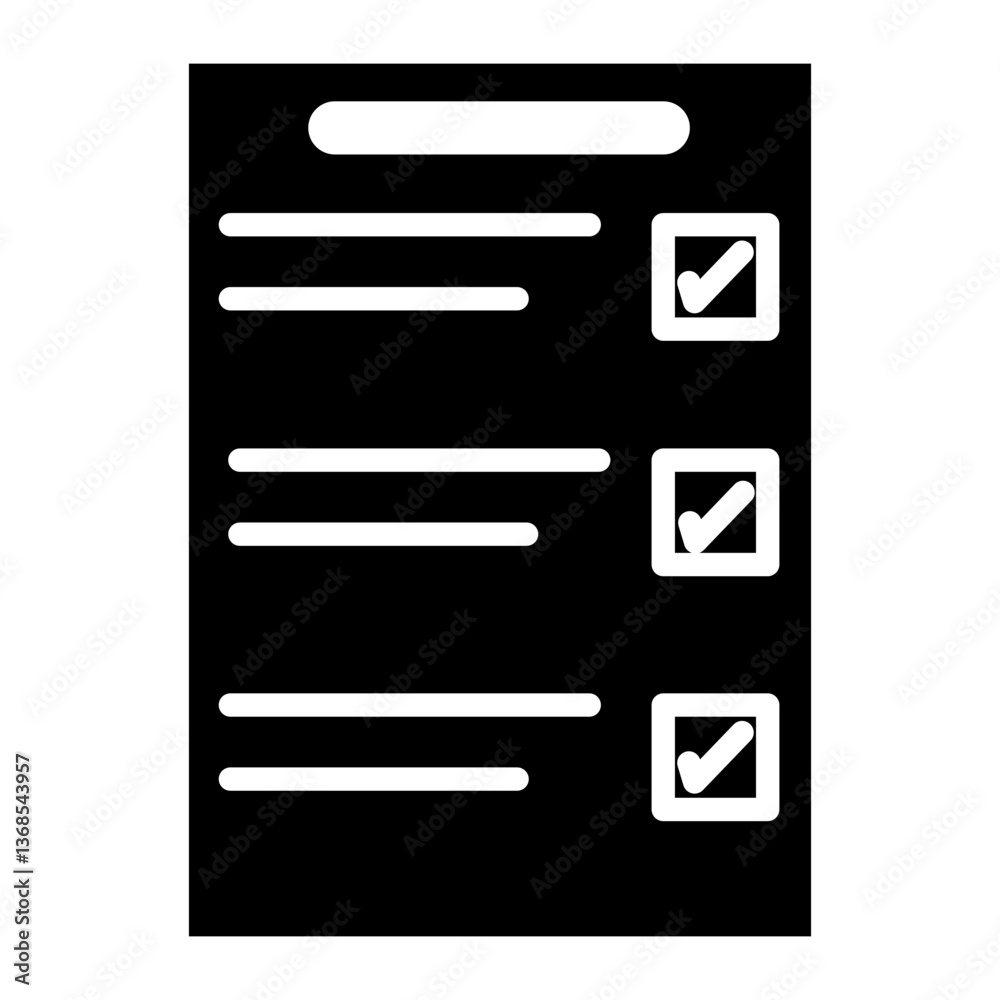 Marathon Checklist Icon