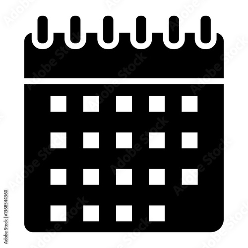 Running Calendar Icon