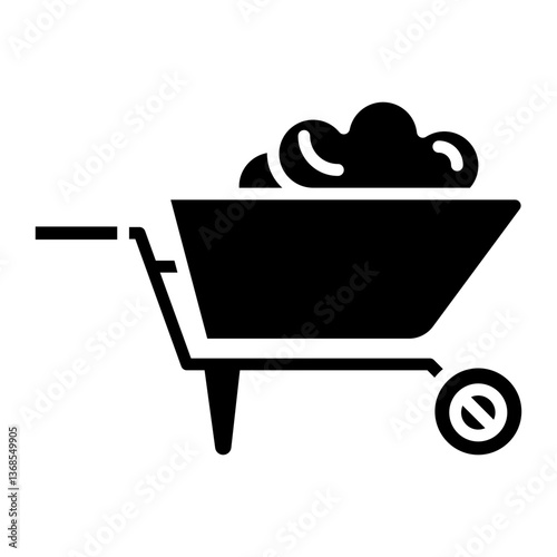Wheelbarrow Icon