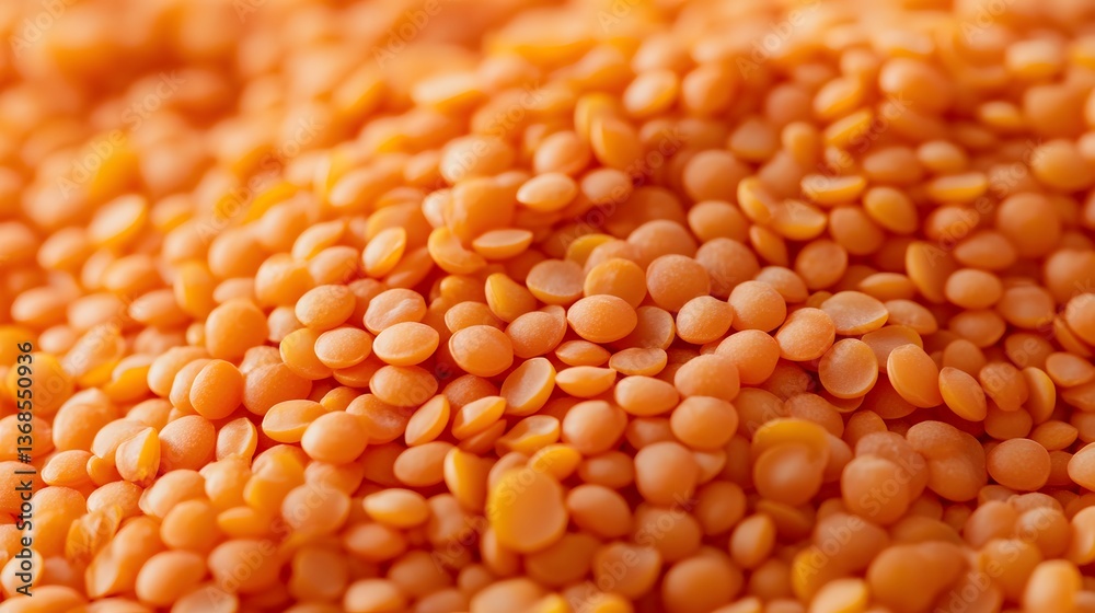 Professional Red Lentils Texture Close-up Stock Image Professional Red Lentils Texture Close-up Stock Image