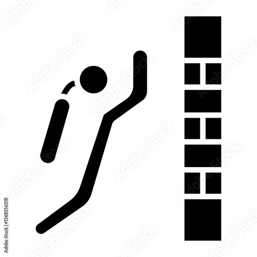 Wall Diving Icon
