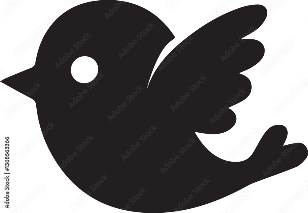 cute small bird flying icon flat and minimal vector art illustration icon on a white background.
cute small bird flying icon flat and minimal vector art illustration icon on a white background.