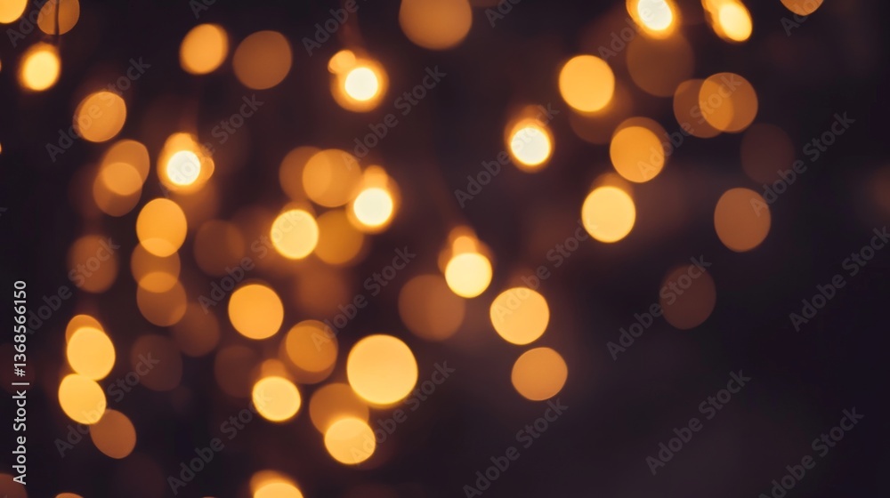 Soft Warm Bokeh Light Background for Holiday and Celebration Themes Soft Warm Bokeh Light Background for Holiday and Celebration Themes