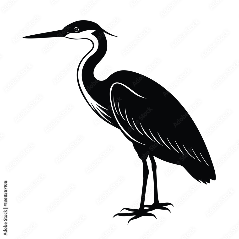heron vector illustration heron vector illustration