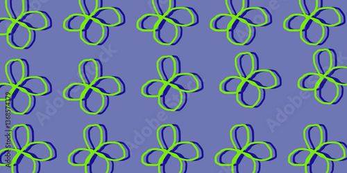 flower pattern, color combination, bold color pallete