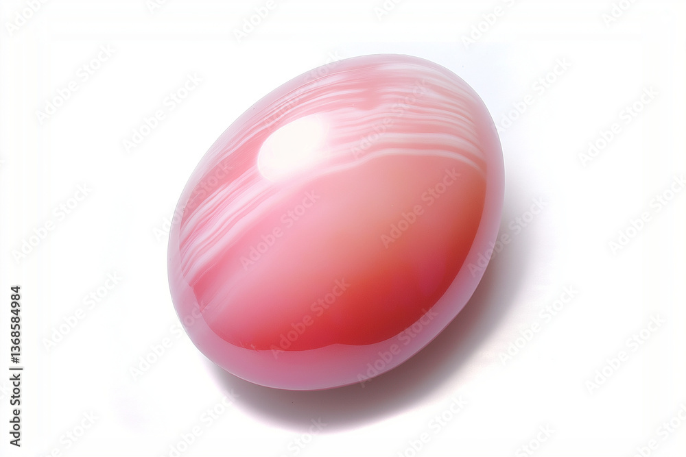 Fototapeta premium pink conch pearl, a rare and exquisite gem, with notable characteristics that make it highly sought after.