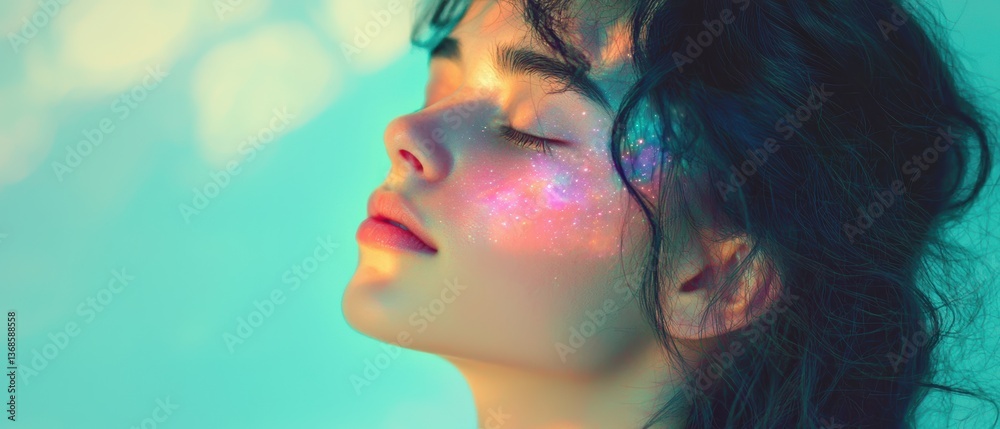 Celestial serenity a portrait of cosmic beauty and tranquility Celestial serenity a portrait of cosmic beauty and tranquility