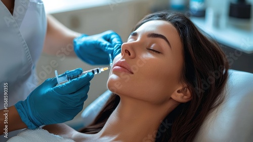 Regenerative aesthetic medicine prp therapy in a modern clinic