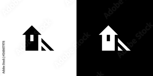 House with Slide
