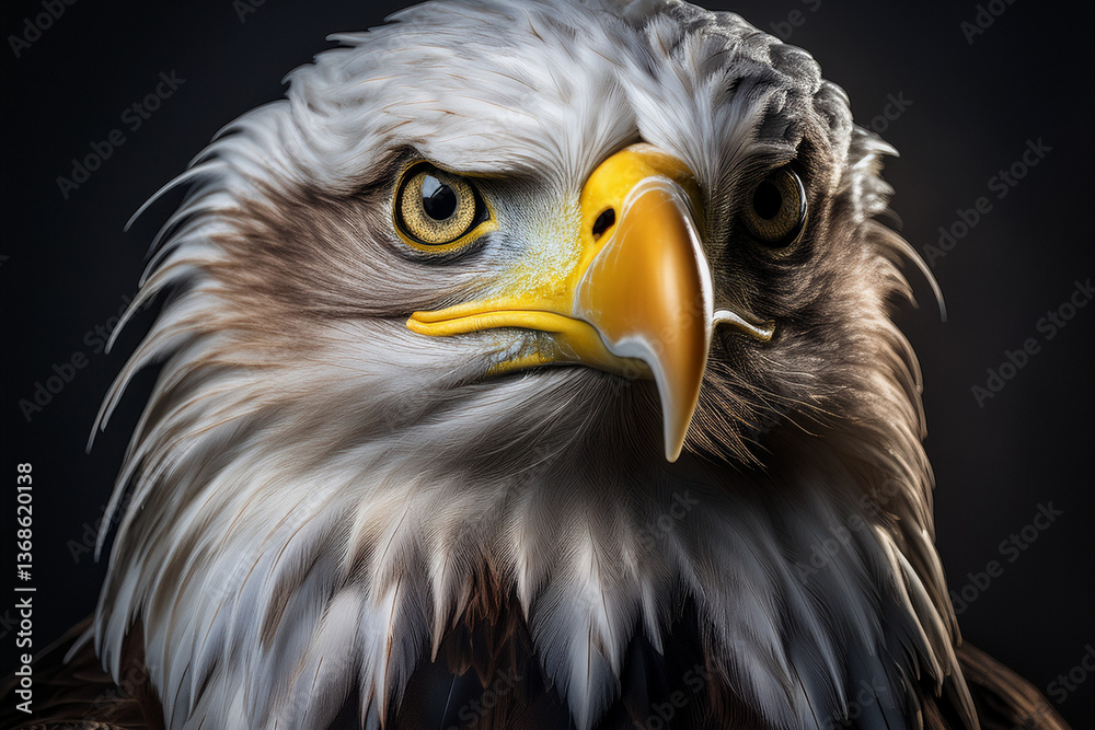 Obraz premium american bald eagle