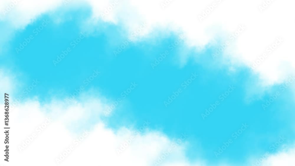 Abstract soft Blue Waves background and Clouds in the Sky Blue motion gradient background. Moving blurred background. blue motion, Abstract de-focused blue light leak 4k animation video Abstract soft Blue Waves background and Clouds in the Sky Blue motion gradient background. Moving blurred background. blue motion, Abstract de-focused blue light leak 4k animation video
