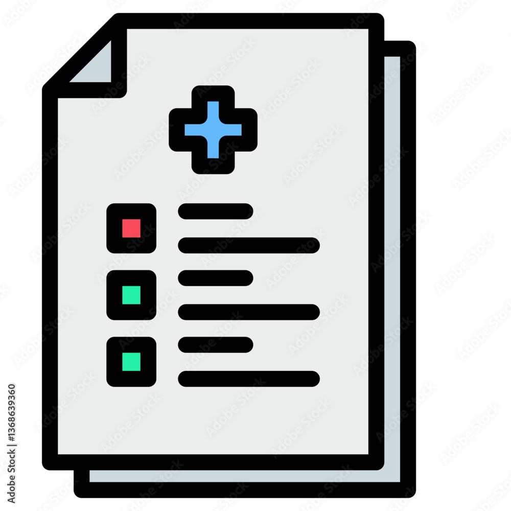 Medical Report Icon Medical Report Icon