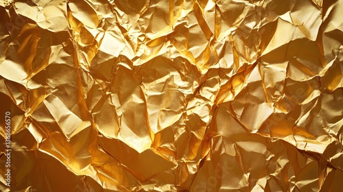 Professional Gold Crinkle Pattern Paper Texture Background for Designers